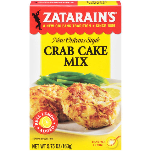 Zatarains Seafood Crab Cake Mix, 5.75 Ounce -- 12 per case.