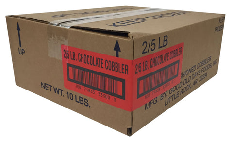 Good Old Days Chocolate Cobbler, 5 Pound -- 2 per case.