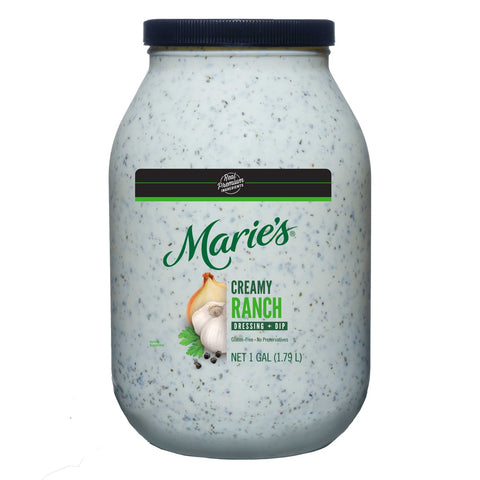Maries Creamy Ranch Dressing, 7.78 Pound -- 2 per case.