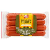 Kraft Oscar Mayer Hot Dog - Louis Rich Turkey Frank, 16 Ounce -- 12 per case.