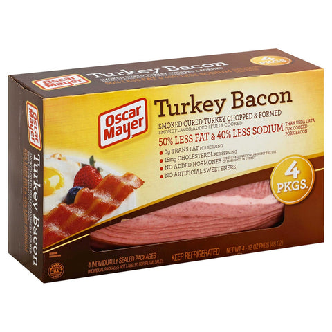 Oscar Mayer Bacon Turkey, 48 Ounce -- 8 per case.