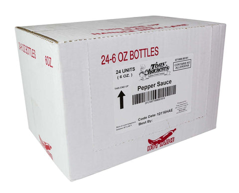 Tony Chacheres Pepper Sauce, 6 Ounce -- 24 per case.