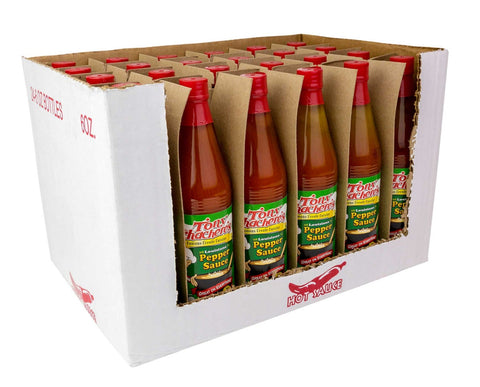 Tony Chacheres Pepper Sauce, 6 Ounce -- 24 per case.