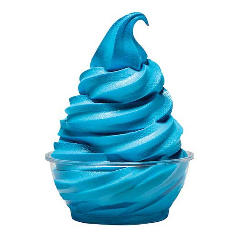 Frostline Blue Cookie Dough Flavored Soft Serve Mix, 6 Pound -- 6 per case