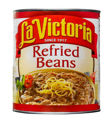La Victoria Refried Bean - no. 10 can, 6 cans per case