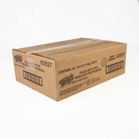 Schwans Tonys Deep Dish 5 Inch Pepperoni Pizza, 5.45 Ounce -- 24 per case.