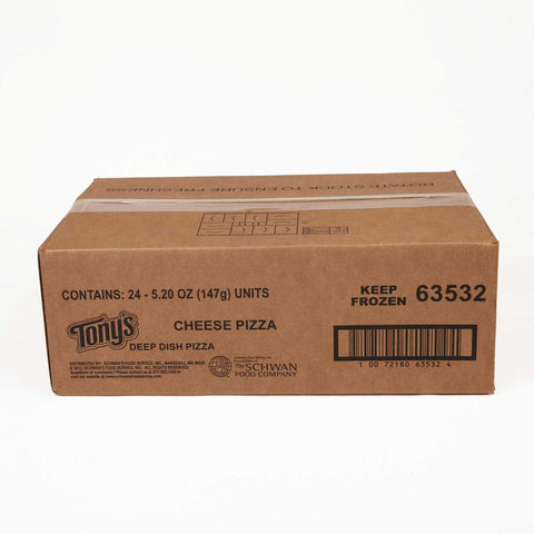 Schwans Tonys Cheese Par Baked Pizza, 5.5 Ounce -- 24 per case.