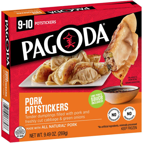 Pagoda Pork Potsticker, 9.49 Ounce -- 12 per case