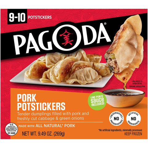 Pagoda Pork Potsticker, 9.49 Ounce -- 12 per case