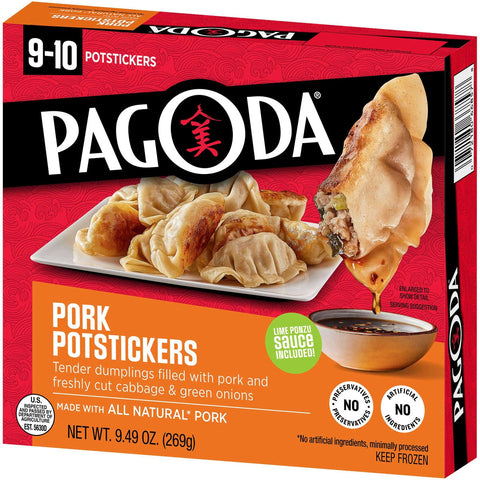 Pagoda Pork Potsticker, 9.49 Ounce -- 12 per case