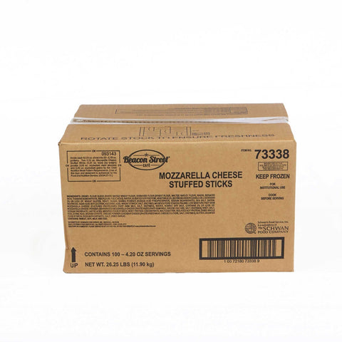 Beacon Street Cafe 51 Percent Whole Grain Cheese Stuffed Sticks -- 200 per case.