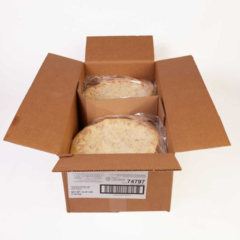 Villa Prima Scratch Ready Cheese Pizza, 12 inch -- 12 per case.
