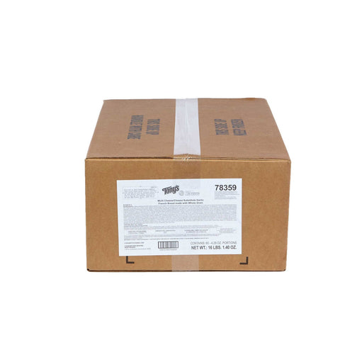 Tonys French Bread Whole Grain Multi Cheese Garlic Pizza, 6 inch -- 60 per case.