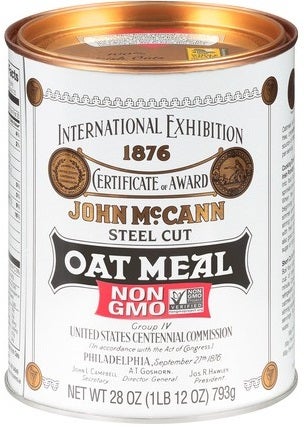 Mccanns Steel Cut Irish Oatmeal, 28 Ounce -- 12 per case
