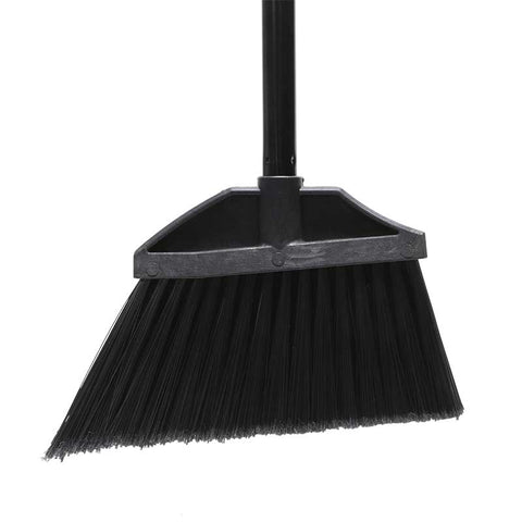 Broom, Plastic Lobby Broom --- 6 Count [Washable, sanitary fibers. 30