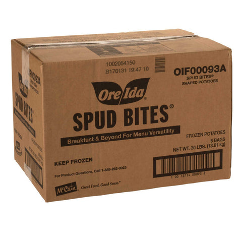 McCain Ore Ida Spud Bites Dime Shaped Tot Fry, 5 Pound -- 6 per case.