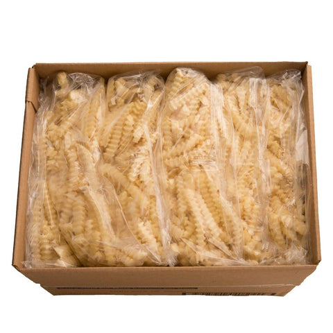 McCain Deep Groove Crinkle Cut Fries, 1/2 inch -- 6 per case.
