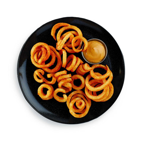 Mccain Reduced Sodium Crispy Bakeable Seasoned Spirals, 24 Pound -- 6 per case.