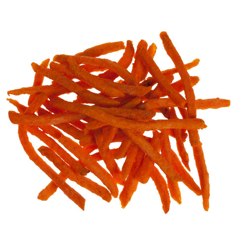 McCain Harvest Splendor 5/16 inch Straight Cut Battered Seasoned Sweet Potato Fry, 2.5 Pound -- 6 per case.