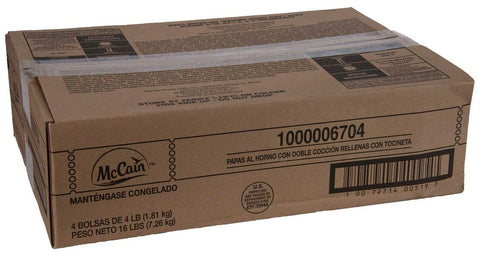 Mccain Ultimate Twice Baked Potatoes, 4 Pound -- 4 per case