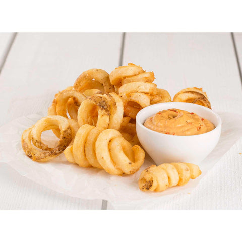 Mccain Ultimate Crispy Coated Skin-On Potato Spiral Fries, 5 Pound -- 36 per case