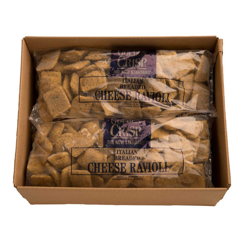 McCain Golden Crisp Italian Breaded Cheese Ravioli - Appetizer, 3 Pound -- 6 per case.