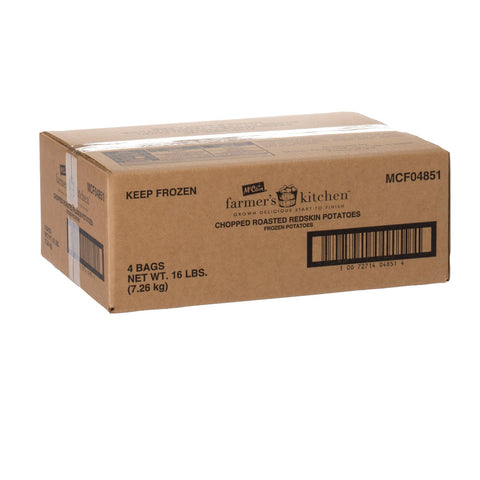 McCain Farmers Kitchen Chopped Roasted Redskin Potato, 4 Pound -- 4 per case.