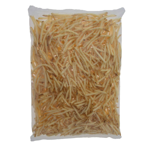 McCain Extra Large Flavor lasts Skin On Julienne Potato Fries, 5 Pound -- 6 per case.
