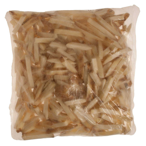 McCain Skin On Fresh Style Blanched Fries, 3/8 inch -- 6 per case.