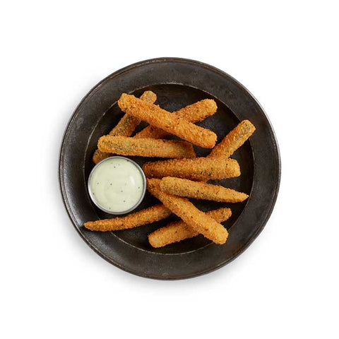 McCain Anchor Italian Breaded Zucchini Stick - Appetizer, 3.5 Pound -- 4 per case.