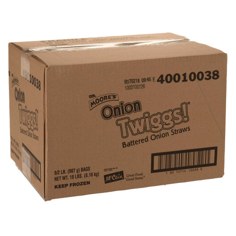 McCain Moores Battered Onion Straw, 2 Pound -- 9 per case.