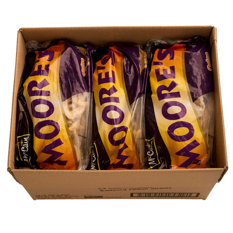 McCain Moores Battered Onion Straw, 2 Pound -- 9 per case.