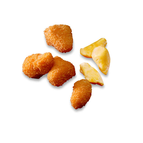 McCain Anchor Breaded Natural Cheddar Nugget - Appetizer, 3 Pound -- 6 per case.
