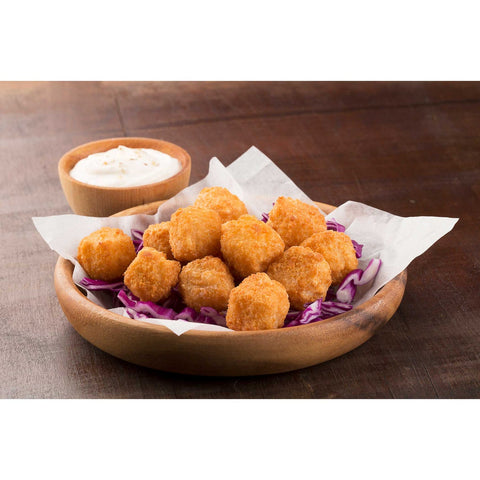 McCain Anchor Breaded Hot Pepper Cheese Cube - Appetizer, 3 Pound -- 6 per case.