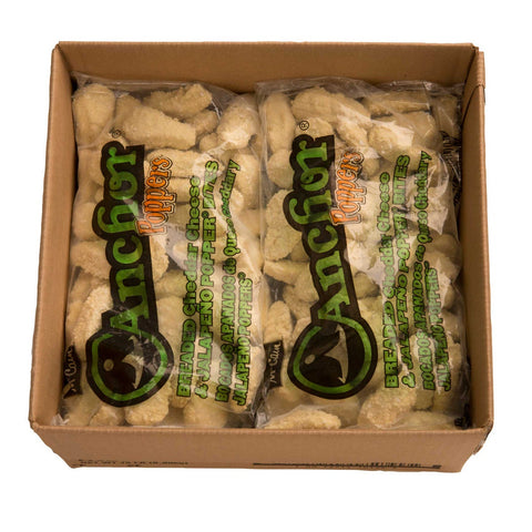 McCain Anchor Breaded Cheddar Cheese and Jalapeno Bite - Appetizer, 2.5 Pound -- 6 per case.