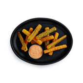 McCain Anchor Battered Zucchini Stick - Appetizer, 2.5 Pound -- 6 per case.