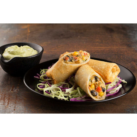 McCain Anchor Wrappetizers Sante Fe Brand Chicken Egg Roll - Appetizer, 15 Pound.