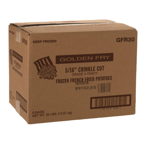 McCain Golden Crinkle Cut Fry, 5 Pound -- 6 per case.
