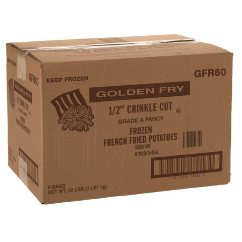 McCain Golden Crinkle Cut Fry, 5 Pound -- 6 per case.