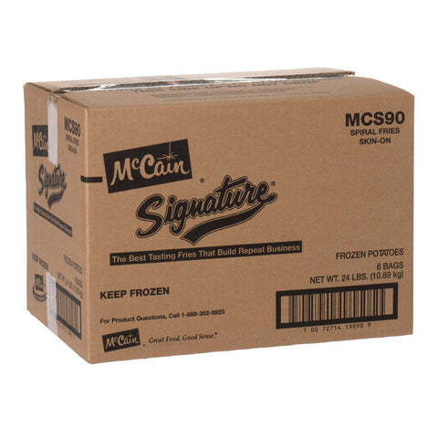 McCain Signature Original Spiral Potato, 4 Pound -- 6 per case.