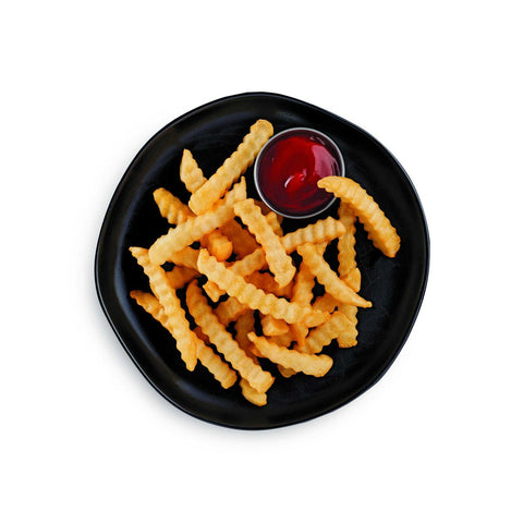 McCain Crinkle Cut Potato Fry, 5 Pound -- 6 per case.
