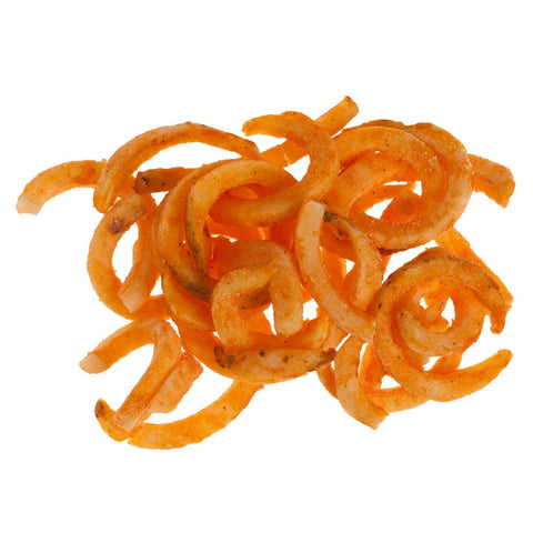 McCain Redstone Canyon Seasoned Skin On Spiral Fries, 4 pound -- 6 per case