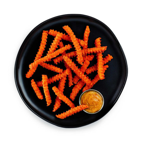 McCain 4 Schools Harvest Splendor Crinkle Cut Sweet Potato Fry, 2.5 Pound -- 6 per case.