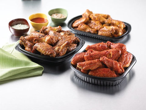 Perdue Chef Redi Fully Cooked Medium Steamed Chicken Wing, 5 Pound -- 2 per case.