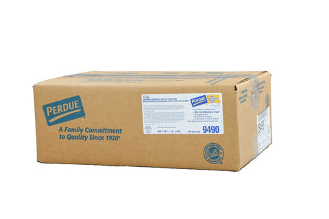 Perdue Farms Fully Cooked Pattie Fritter Chicken Breast, 5 Pound -- 2 per case.