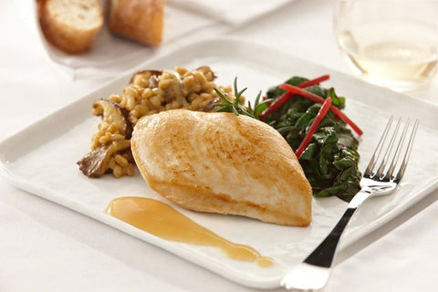 Harvestland Ready To Cook Skinless and Boneless Chicken Breast Filet, 4 Ounce Piece -- 2 per case.