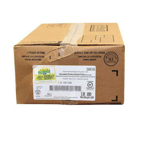 Harvestland Skinless Boneless Marinated Chicken Breast Fillets, 5 Pound -- 2 per case