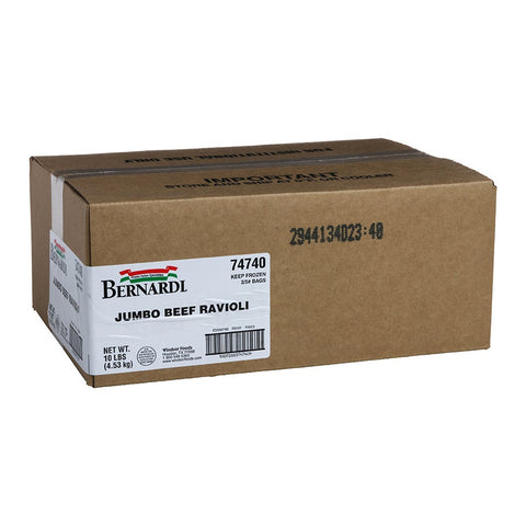 Windsor Bernardi Beef Jumbo Round Ravioli, 5 Pound -- 2 per case.