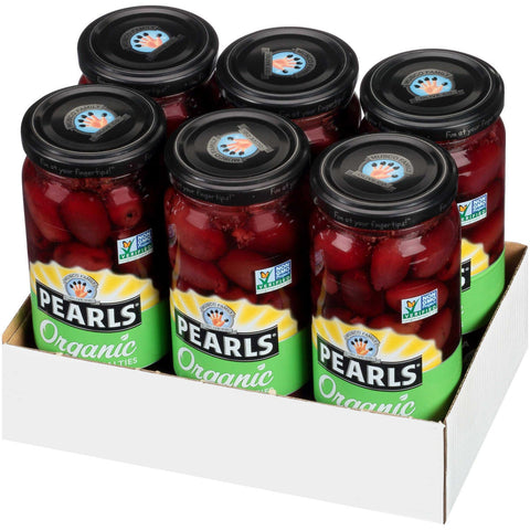 Pearls Organic Pitted Kalamata Olives, 6 Ounce -- 6 per case.