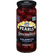 Pearls Specialties Kalamata Pitted Olives, 6 Ounce -- 6 per case.